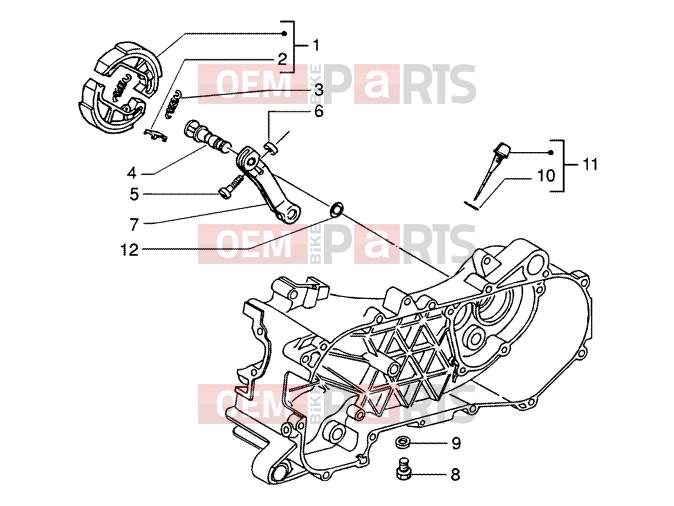 PIAGGIO Engine » Brake caliper