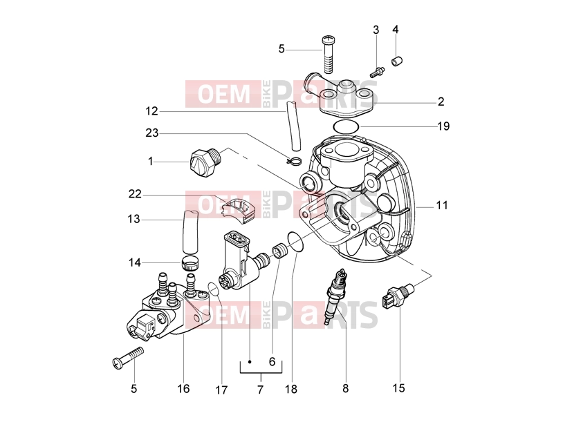 PIAGGIO Engine » Head