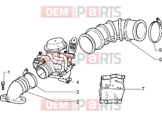 PIAGGIO Engine » Carburettor