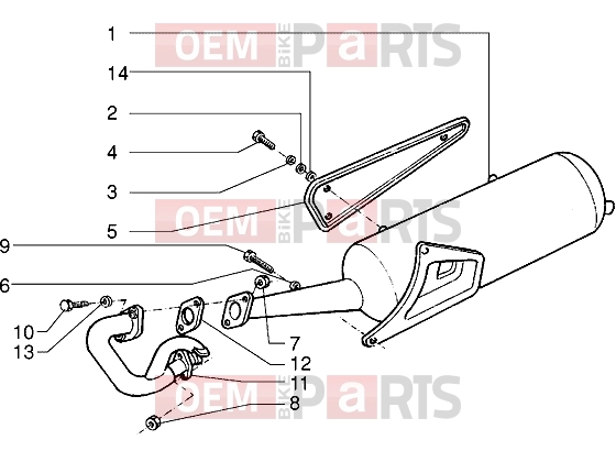 PIAGGIO Engine » Silencer