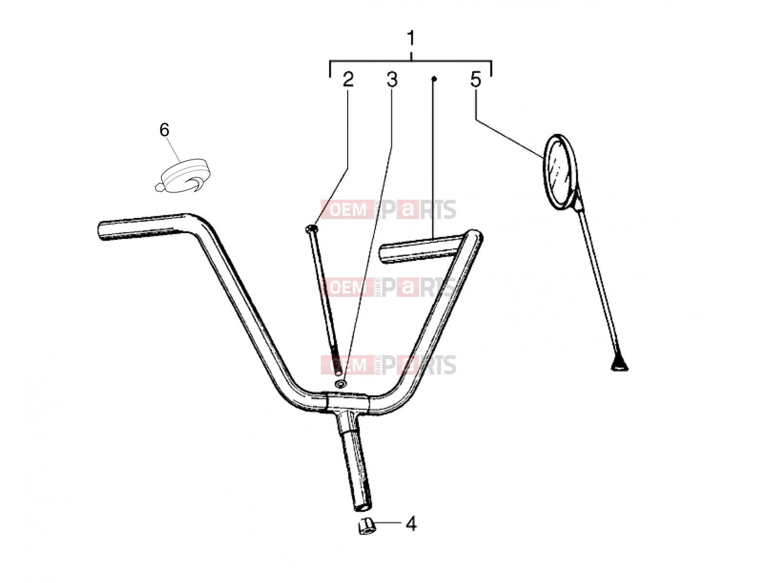 PIAGGIO kormány » handlebars