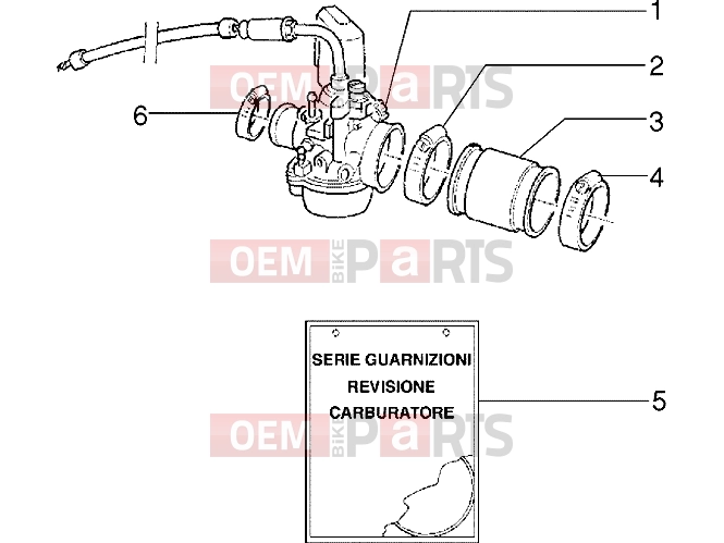 PIAGGIO Engine » Carburettor