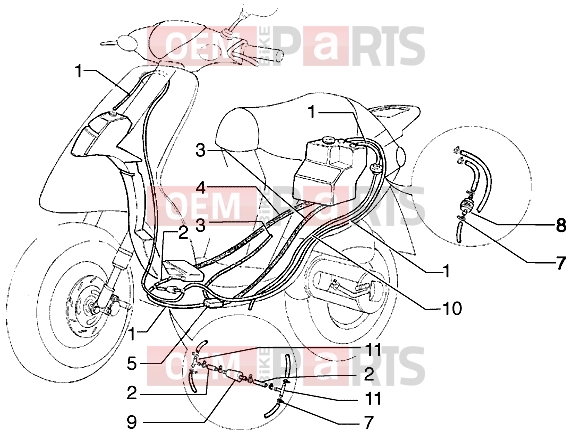 PIAGGIO Chassis » Fuel system