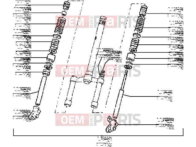 PIAGGIO Suspensions-Wheels » Steering column