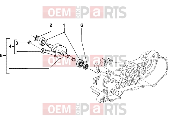 PIAGGIO Engine » Crankshaft