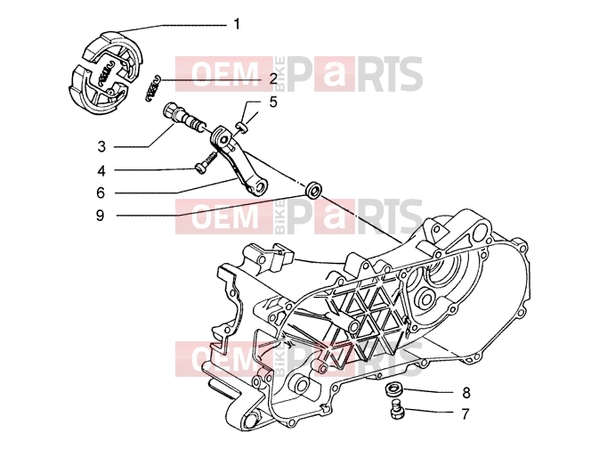 PIAGGIO Engine » BRAKE LEVER