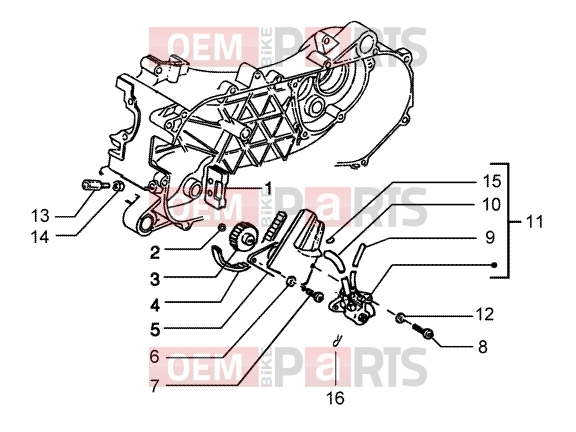 PIAGGIO Engine » OIL PUMP