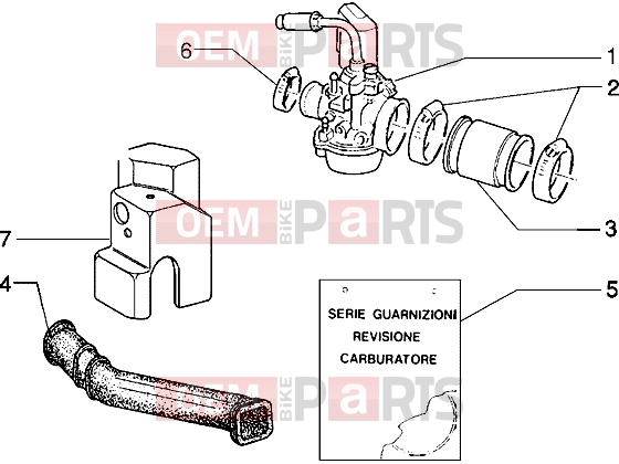 PIAGGIO Engine » Carburettor