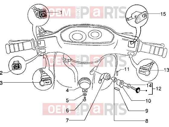 PIAGGIO Electrical system » Electrical devices