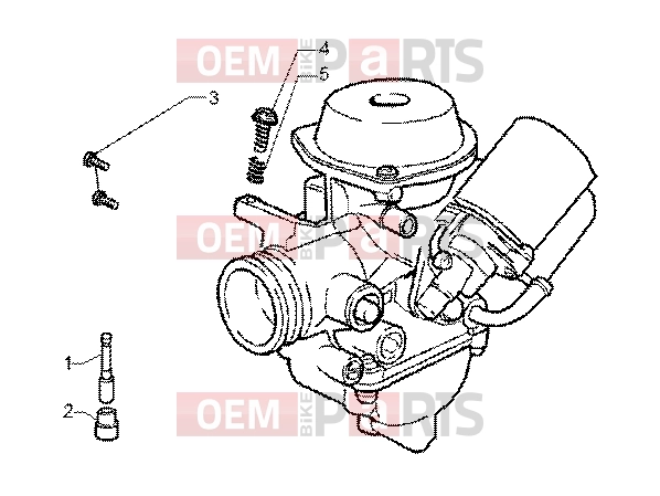PIAGGIO Engine » Carburettor