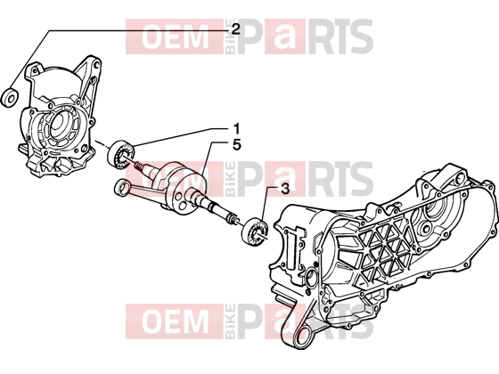 PIAGGIO Engine » Crankshaft