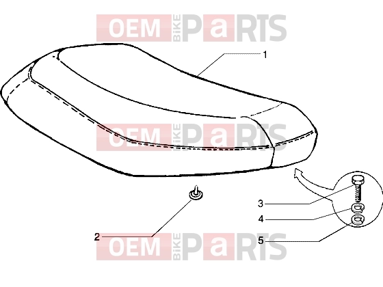 PIAGGIO Chassis » Saddle