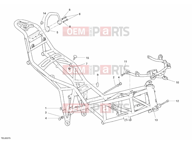 DUCATI 2008 Multistrada 1100 S FRAME » FRAME