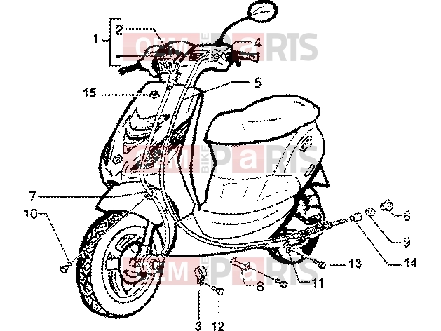 PIAGGIO Transmissions » Electrical devices
