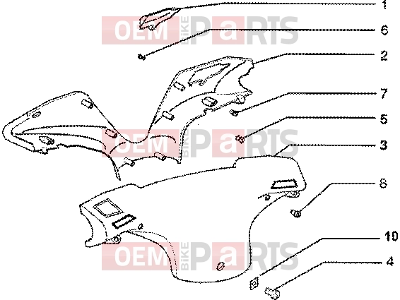 PIAGGIO kormány » handlebar covers