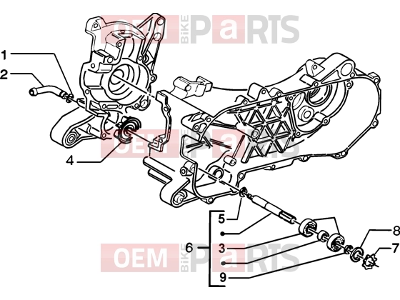 PIAGGIO Engine » Water pump