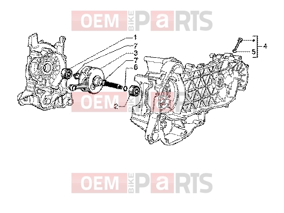 PIAGGIO Engine » Crankshaft