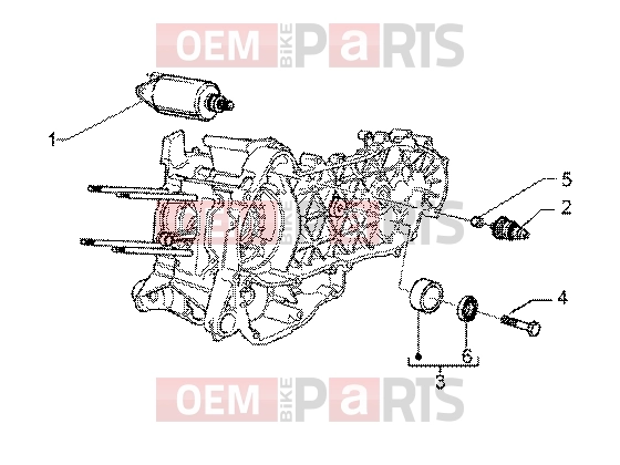 PIAGGIO Engine » Electric starter