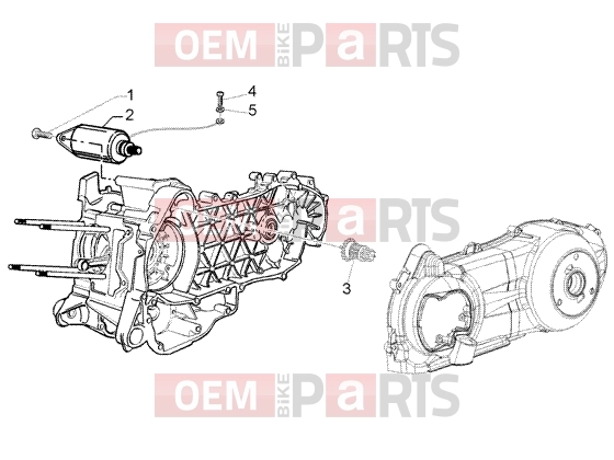 PIAGGIO Engine » Electric starter