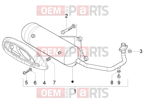 PIAGGIO Engine » Silencer