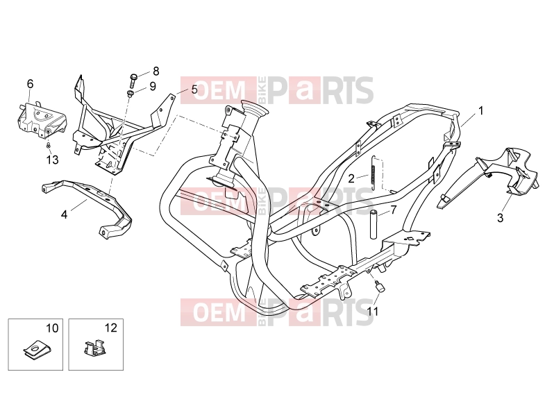 APRILIA Atlantic 125 E3 FRAME » Frame
