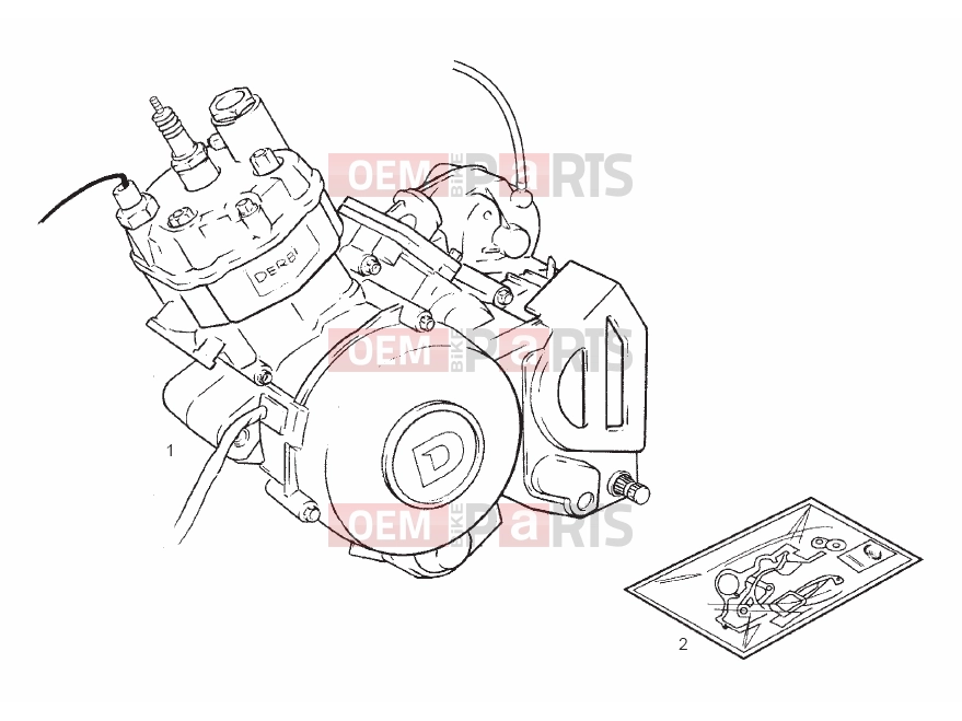 derbi GPR 50 Racing Tables » Engine