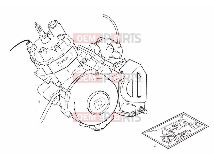 derbi GPR 50 Replica Tables » Engine