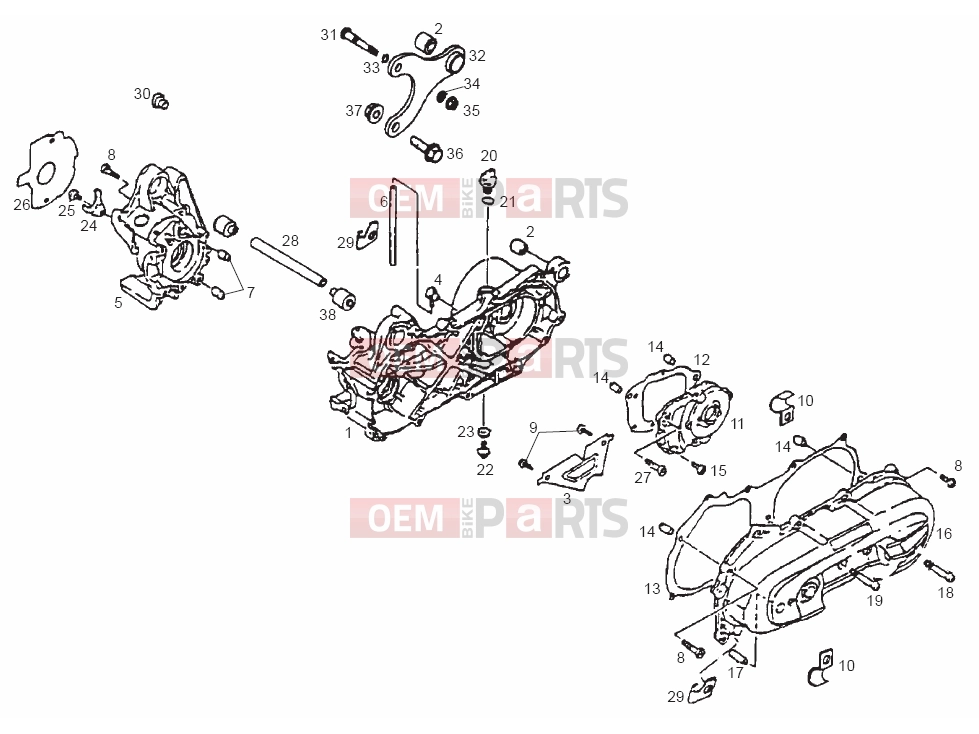 derbi QUAD DFW 50 Tables » Carters
