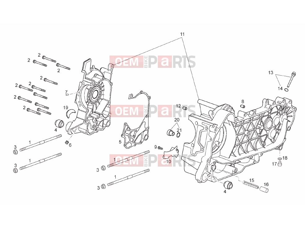 derbi Rambla 125-250 Tables » Carters