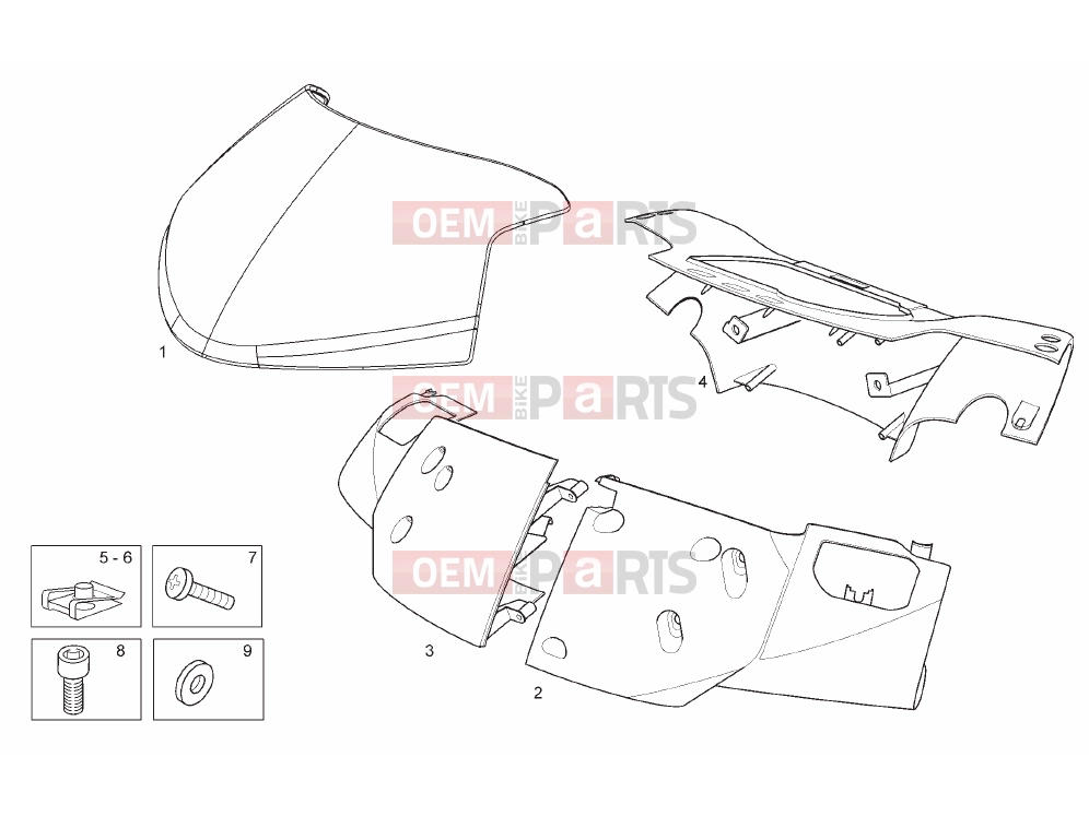 derbi Rambla 125-250 Tables » Frame