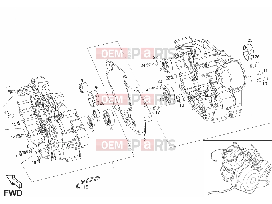derbi Terra 125 Tables » Carters
