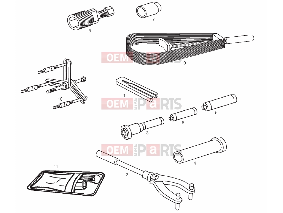 derbi Variant Start-Courier 50 Tables » Accessories