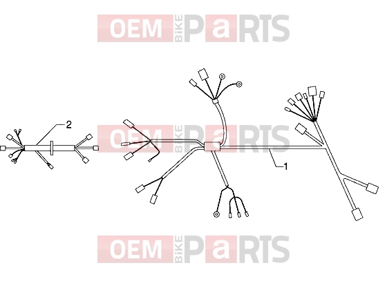 gilera DNA 180 Electrical system » Cable harness