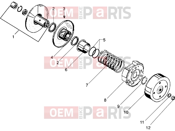 gilera Eaglet Engine » Main shaft