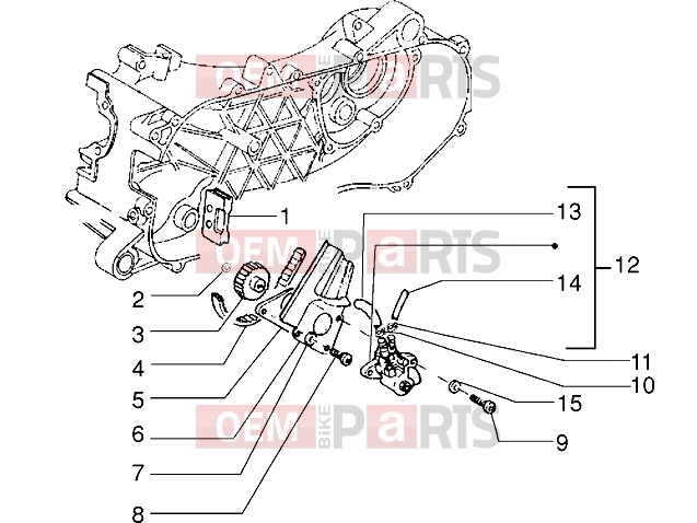 gilera Easy Moving Engine » Oil pump