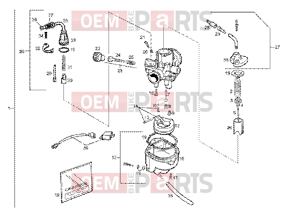 gilera GPR 50 Engine » Carburettor