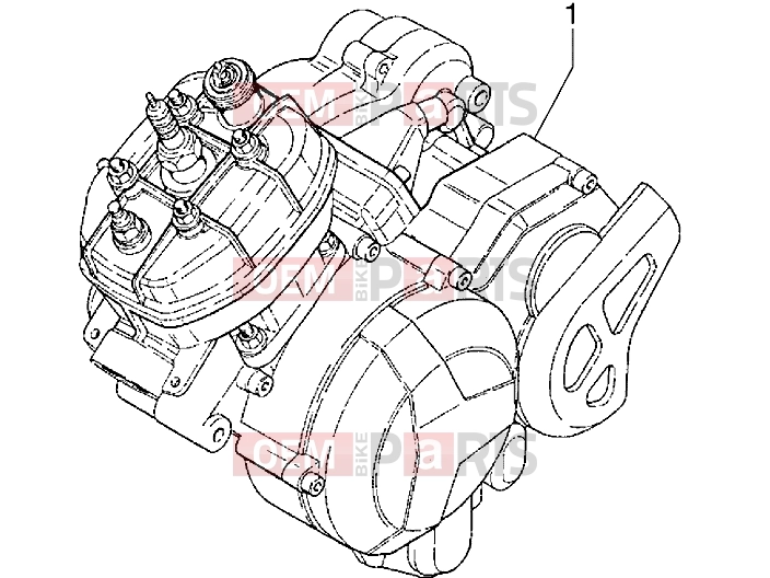 gilera GSM M.Y. 2001 Engine » Engine