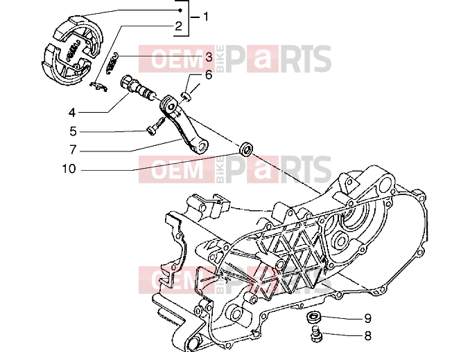gilera Ice Engine » Brake lever