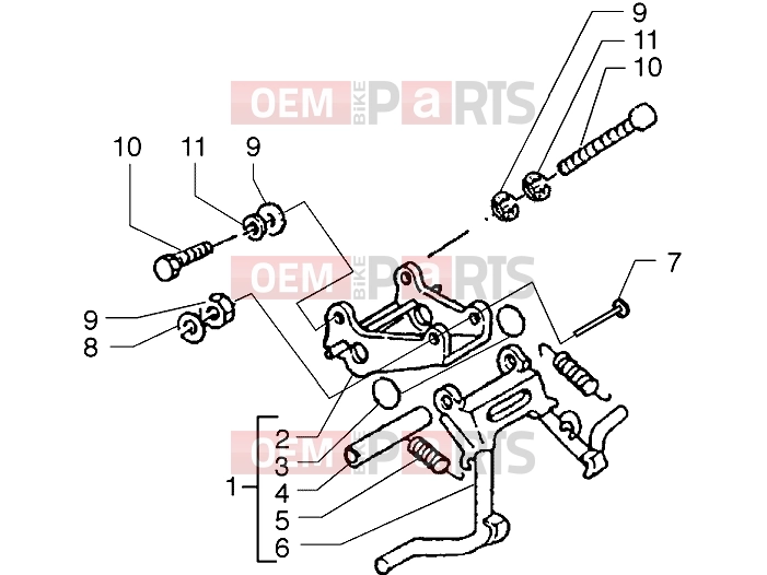 gilera Ice Chassis » Stand