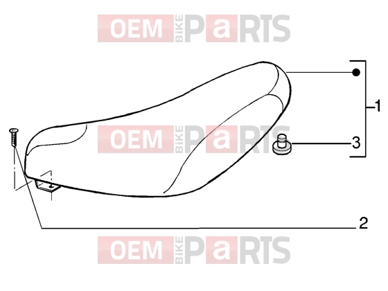 gilera Runner 125 VX 4T Chassis » Saddle