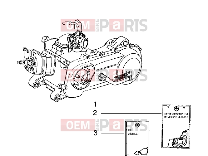 gilera Runner 180 FXR 2T Engine » Engine