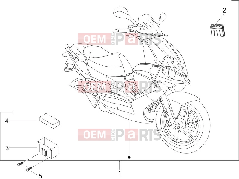 gilera 2006 Runner 125 VX 4T Electrical system » Main cable harness