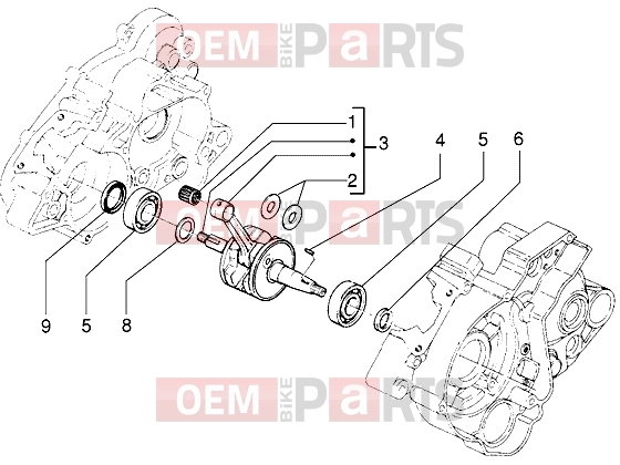 gilera Surfer Engine » Crankshaft