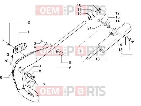 gilera Surfer Engine » Silencer