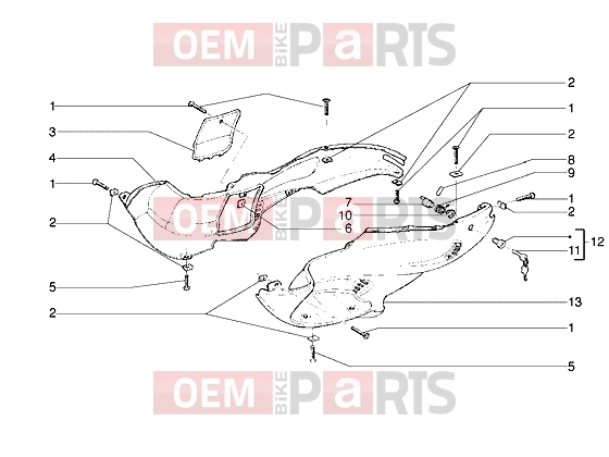 gilera Runner VX Chassis » Fairings