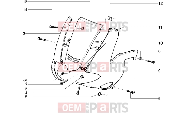 gilera Runner VX váz » fairings