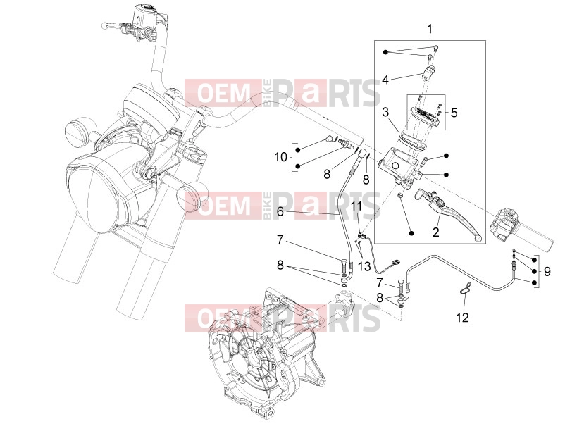 MOTOGUZZI Eldorado 1400 ABS Handlebar - Controls » Clutch control
