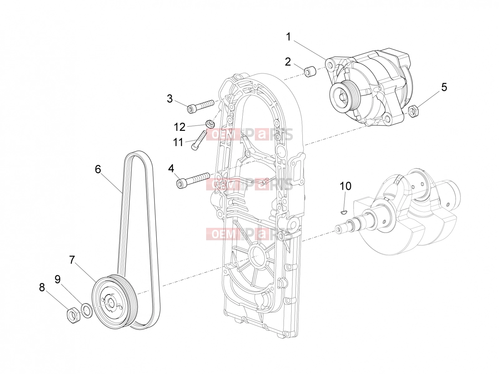 MOTOGUZZI Eldorado 1400 ABS Engine » Cdi magneto assy / Ignition unit