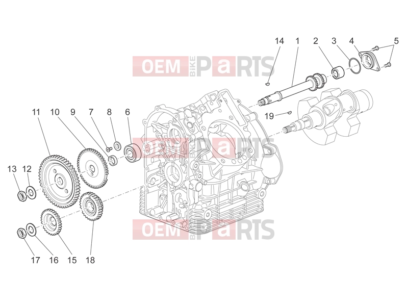 MOTOGUZZI Griso 1200 8V S.E. ENGINE » Timing system