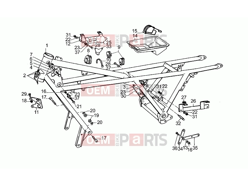 MOTOGUZZI SP 1000 FRAME » Frame